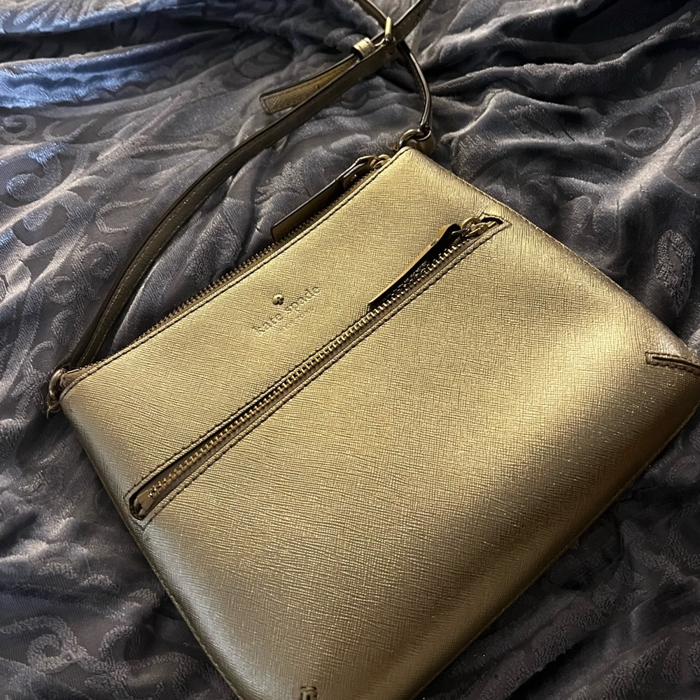 Gold Kate Spade Crossbody